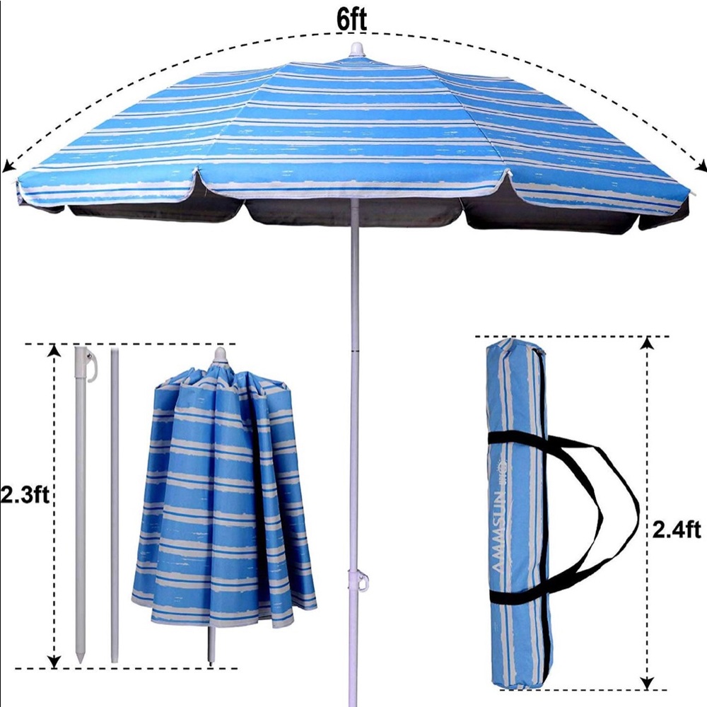 - 💥NEW💥 Ammsun Beach Umbrella